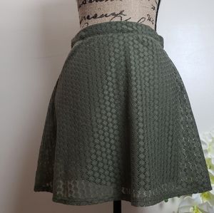 No Boundaries lace skirt